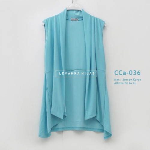 CCa-036 Cardigan Tanpa Lengan